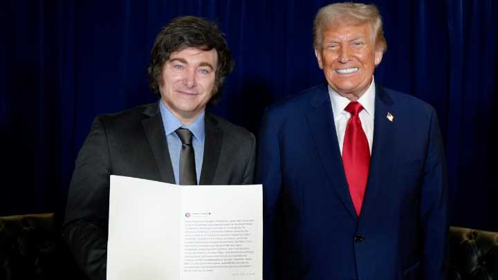 Trump apoyó la reelección de Milei y anticipó un posible auxilio financiero de Estados Unidos