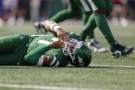 Jets’ Justin Fields in concussion protocol, Tyrod Taylor could start vs. Buccaneers