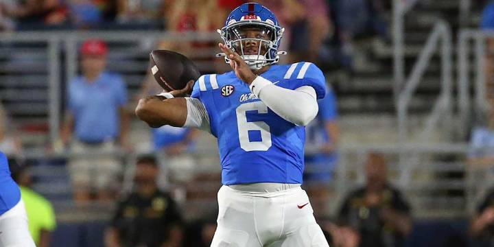 Ole Miss quarterback Trinidad Chambliss drawing Kyler Murray comparisons