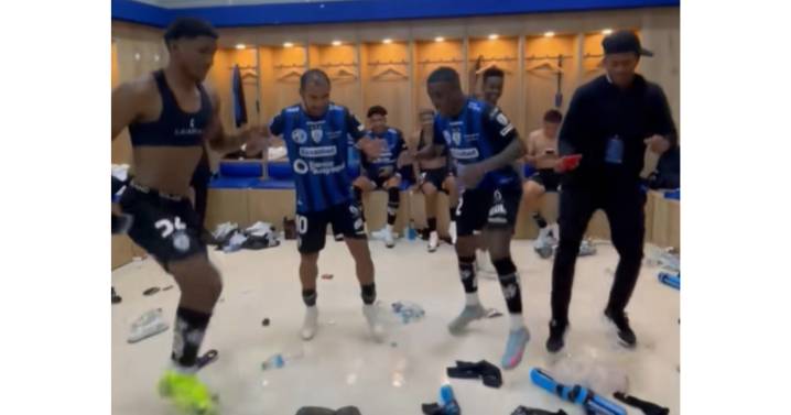 ¿Es burla? Jugadores de Independiente del Valle imitaron el baile de Dayro Moreno tras eliminar al Once Caldas