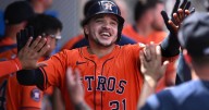 Astros hit four homers in season