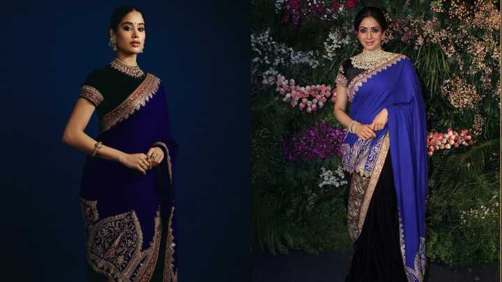 ‘A legacy of love, heritage and timeless style’: Janhvi Kapoor honours late mother Sridevi by wearing her archival heirloom pashmina sari