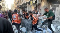 Families and children flee as attack on Gaza City intensify