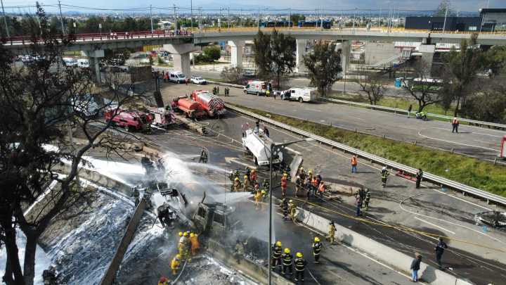 Sube a 15 el número de fallecidos por explosión de pipa en Iztapalapa