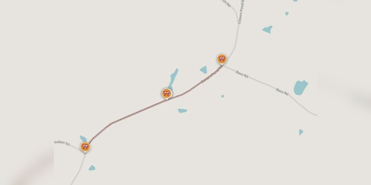 Road closure in Candler Co. effective immediately, no estimated reopening date