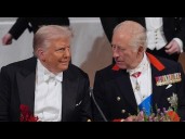 Trump attends state banquet at Windsor Castle