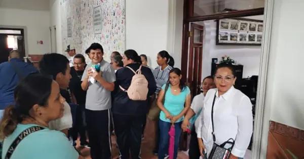 Padres del Ponciano Arriaga buscan apoyo del alcalde Medina