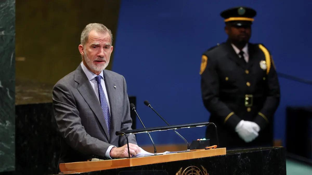 “Detengan ya la masacre”, exige Felipe VI a Israel ante la ONU