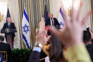 Trump flees reporters asking about peace plan: 'Not really appropriate to take questions'