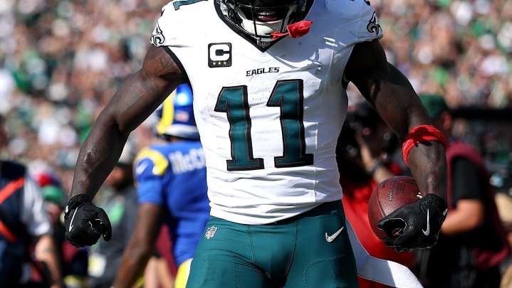 How A.J. Brown's misheard Bronx cheer turned Eagles' 'killers' loose vs. Rams