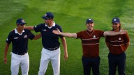 Rory McIlroy blows kisses to US fans at Ryder Cup after profane chants
