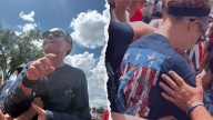 Woman disrupts Charlie Kirk vigil, allegedly shoves organizer in Florida arrest