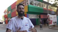 El Centro Ocupacional de Bellvitge remodela sus instalaciones con una fachada de Boa Mistura