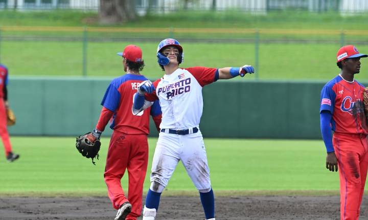 Puerto Rico apunta a vencer a Japón para asegurar su pase a la súper ronda del Mundial de béisbol Sub