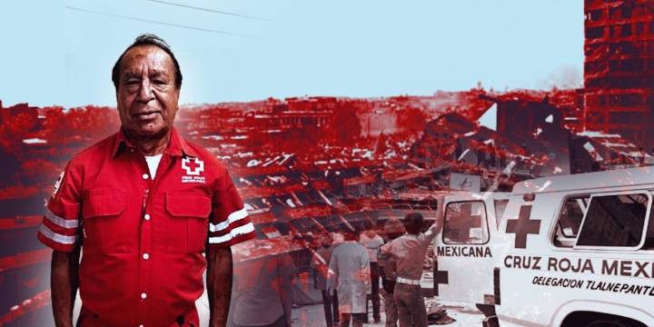 Testimonios del 85: la memoria viva de Arturo Luna, capitán paramédico de Cruz Roja, a 40 años del sismo en CDMX