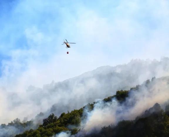 Tres provincias patagónicas inauguraron base regional contra incendios forestales