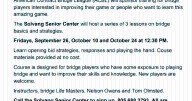 Solvang Senior Center hosting bridge lessons
