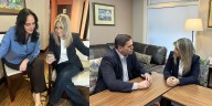 Vicky Dávila se reunió con María Fernanda Cabal y Juan Carlos Pinzón en medio de su campaña presidencial