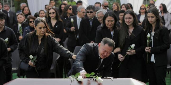 Kenji se ausenta de misa por aniversario de la muerte de Alberto Fujimori: la escueta respuesta de Keiko al ser consultada