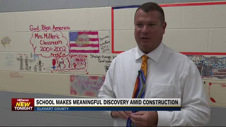 Construction at local school uncovers 9/11 memorial messages