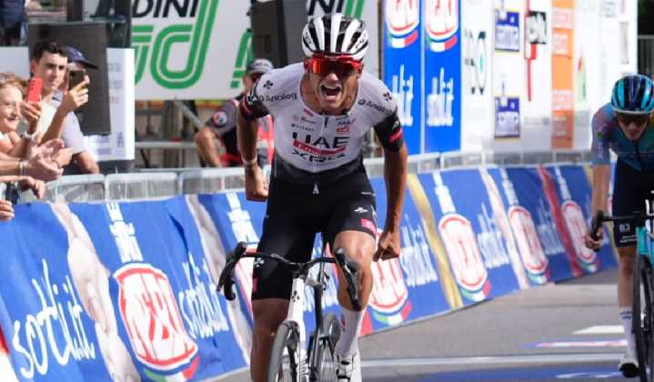 Sigue brillando, Isaac del Toro ganó el GP Premio Industria & Artigianato