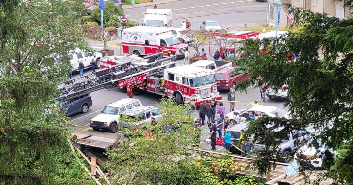 Car kills Indiana woman in Ketchikan, plunges into creek