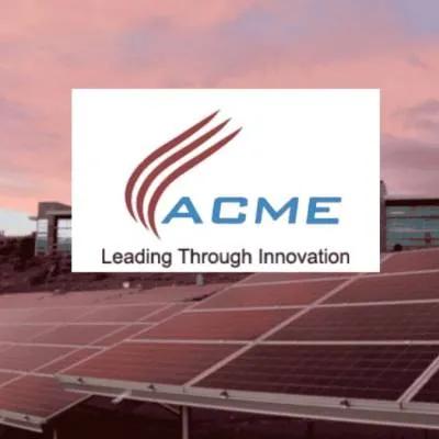 ACME Solar Secures Rs 11 Billion Funding For Rajasthan Project