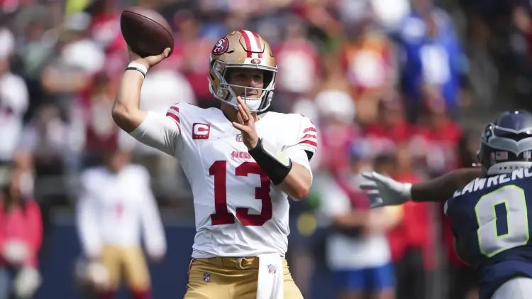 Brock Purdy regresa a entrenamientos con los 49ers; su participación sigue en duda