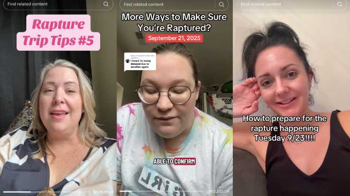 Why are some Christian TikTokkers certain the Rapture is coming this week?