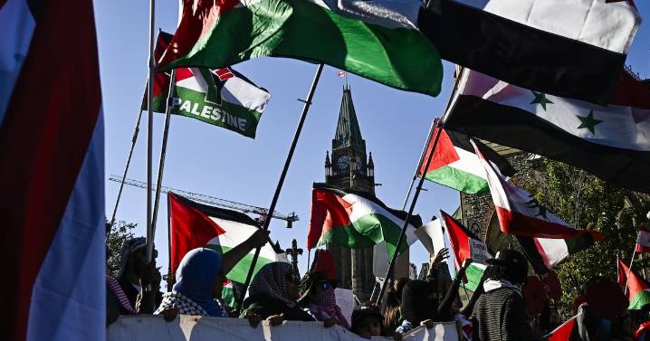 Palestinian state recognition in Canada draws applause, dismay