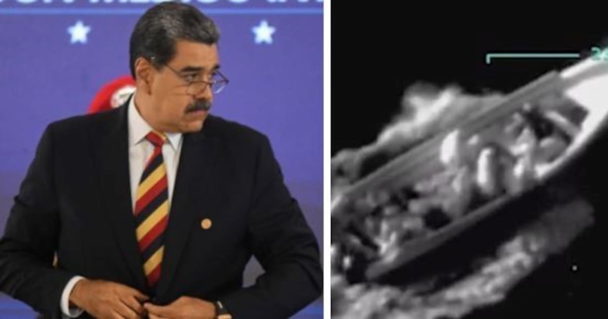 ¿Montaje con IA? Gobierno de Maduro acusa a EE.UU. de fabricar video ataque a ‘narcobarco’
