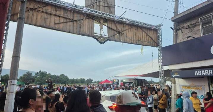 VIDEO | Explosión de pirotecnia en Teotihuacán deja 28 lesionados durante fiesta patronal