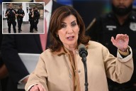 Subway surge of overnight NYPD cops will be extended, Hochul says -