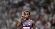 Sha'Carri kicks into overdrive and cruises through opening round at world championships