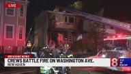 New Haven firefighters extinguish blaze on Washington Avenue