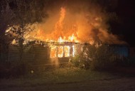 Mobile home destroyed by fire in Lincoln Township
