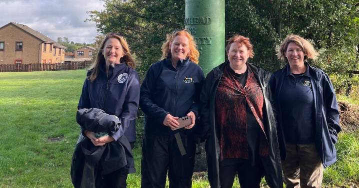 MSP finds out more about outdoor play initiative at Wishaw nature reserve