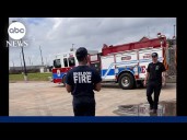 Firefighter tells David Muir how he overcame fear of heights during training rescue