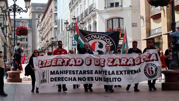El Gobierno indulta a dos de los encarcelados en el caso de “Los 6 de Zaragoza”