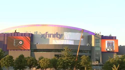 Wells Fargo Center officially becomes Xfinity Mobile Arena in South Philadelphia