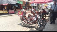 Estacionamiento de Motos se extiende por toda la calle Constituyentes