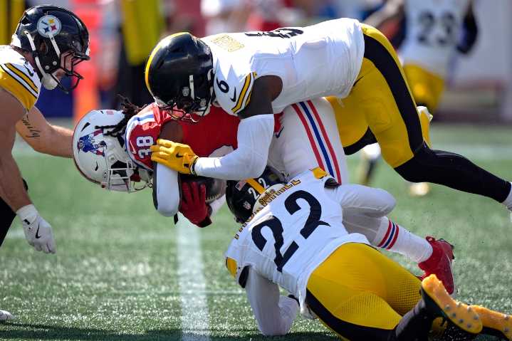 Patriots turnovers: Rhamondre Stevenson's fumbling problems return