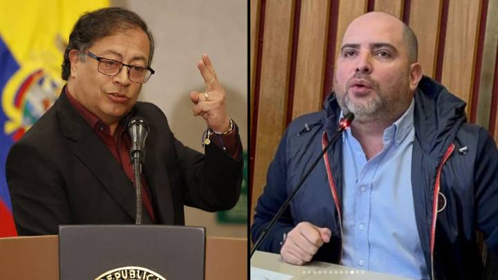 «Que alguien vaya y lo despierte»: Andrés Bedoya critica el silencio de Petro ante atentado en Medellín