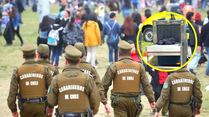 Reconocimiento facial, rayos X y uso de inteligencia artificial: Las medidas de seguridad que tendrá la fonda del Parque O'Higgins