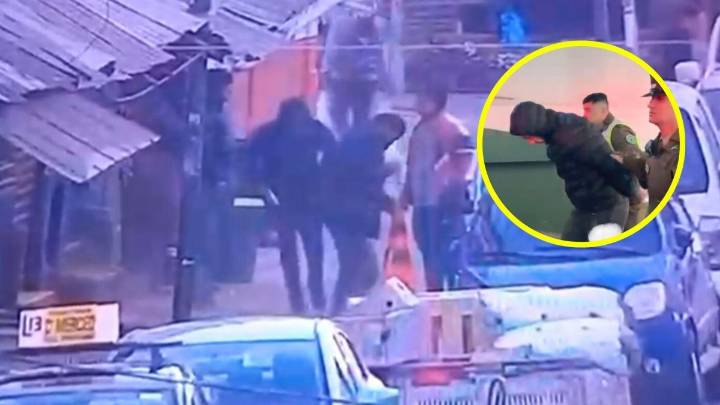 Grupo de sujetos asaltó una carnicería en Valparaíso: Dos individuos dispararon contra Carabineros
