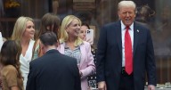 Trump, 79, Slathers Hand in Makeup for U.S. Open Appearance