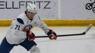 Islanders' Matthew Schaefer shows his skills at rookie camp