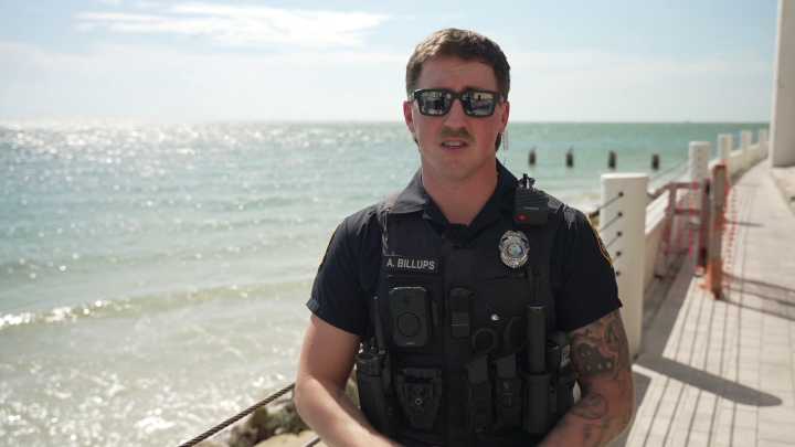 Clearwater police officer recognized for quick actions in high