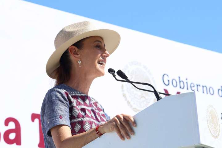 Sheinbaum: EU reforzará operativos contra tráfico de armas hacia México