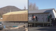 Church members celebrate new fellowship hall nearly one